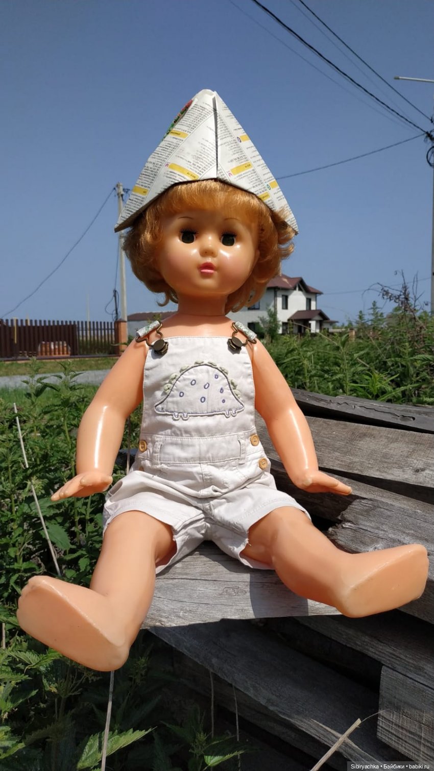 Первая поездка Марины на дачу