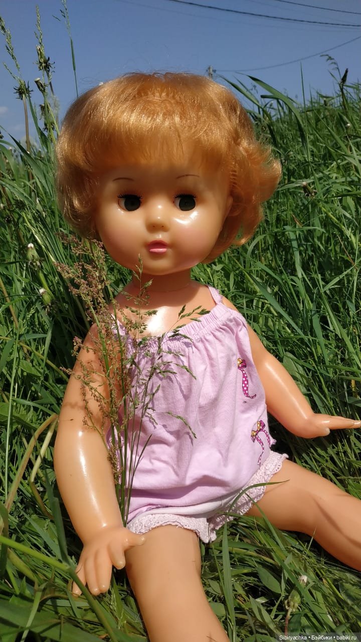 Первая поездка Марины на дачу