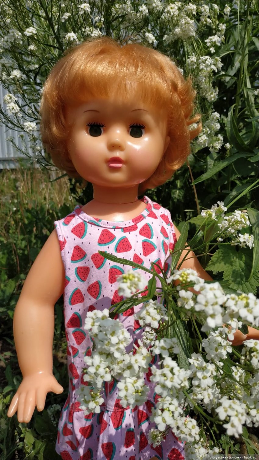 Первая поездка Марины на дачу