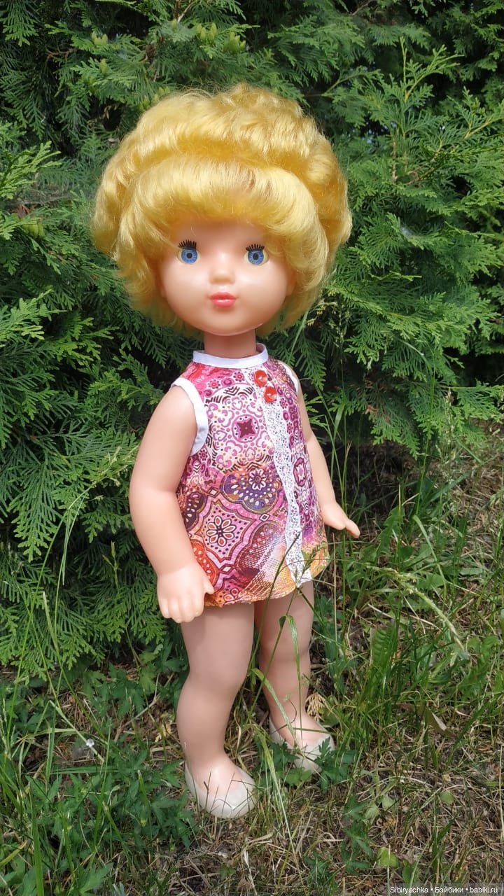 Валечка на прогулке — Советские винтажные куклы (СССР): Ленигрушка