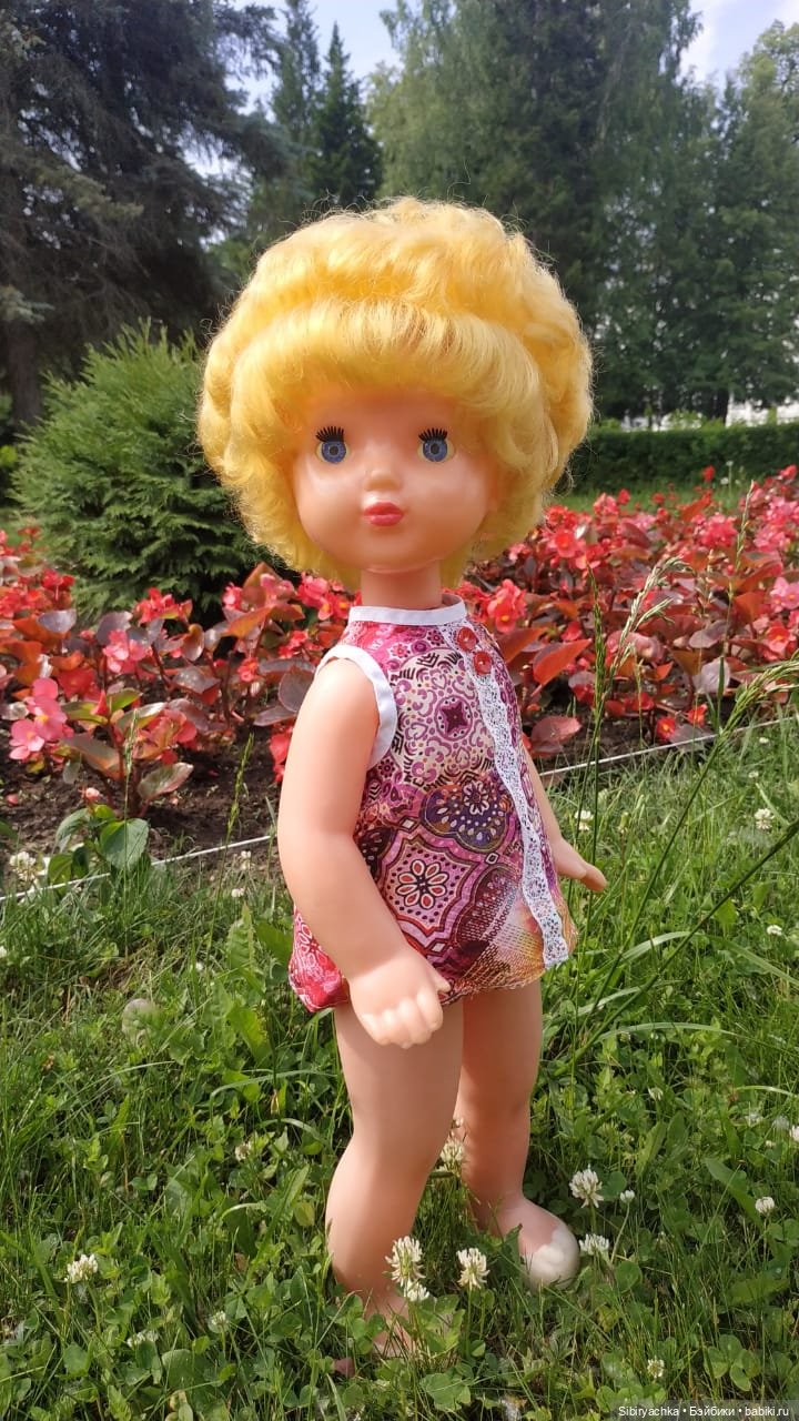 Валечка на прогулке — Советские винтажные куклы (СССР): Ленигрушка