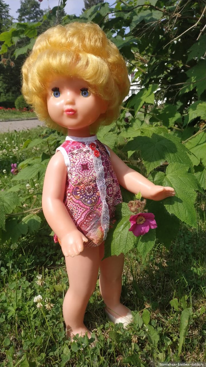 Валечка на прогулке — Советские винтажные куклы (СССР): Ленигрушка (фото 5)