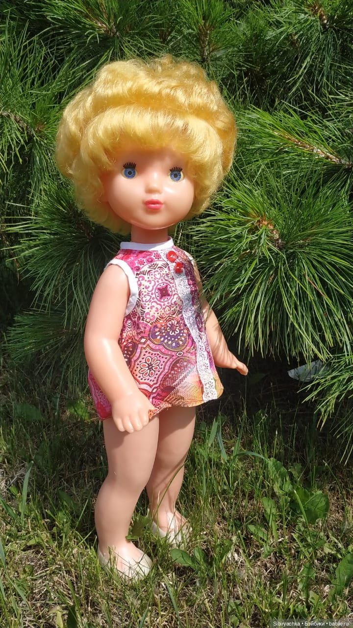 Валечка на прогулке — Советские винтажные куклы (СССР): Ленигрушка