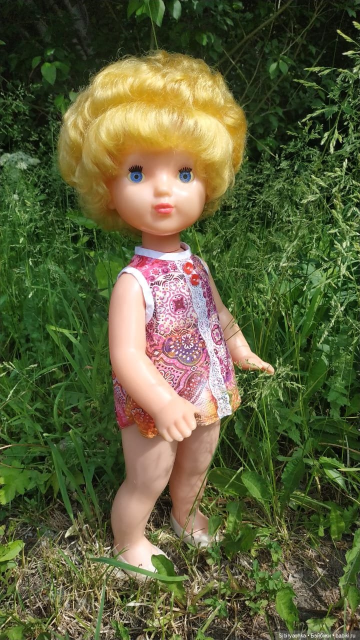 Валечка на прогулке — Советские винтажные куклы (СССР): Ленигрушка