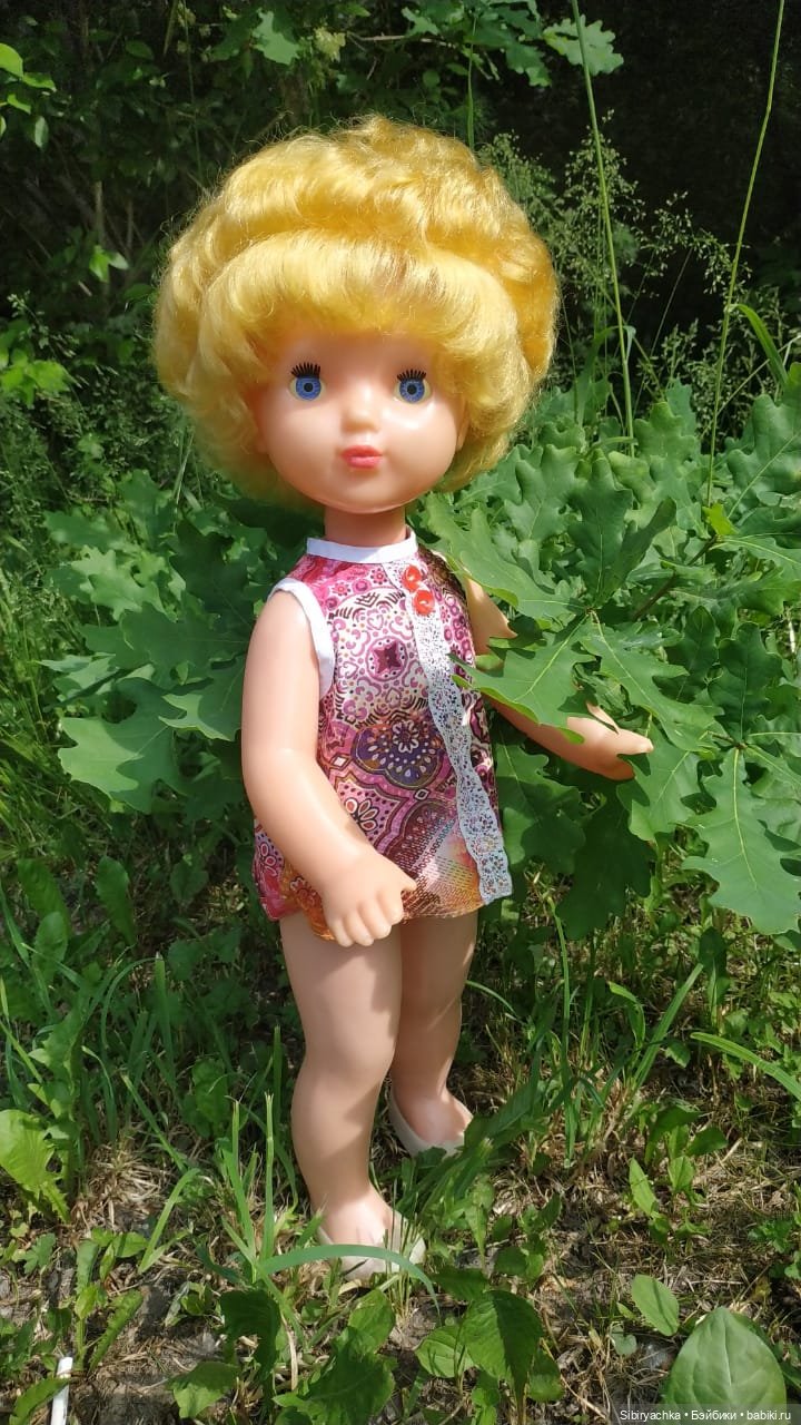 Валечка на прогулке — Советские винтажные куклы (СССР): Ленигрушка