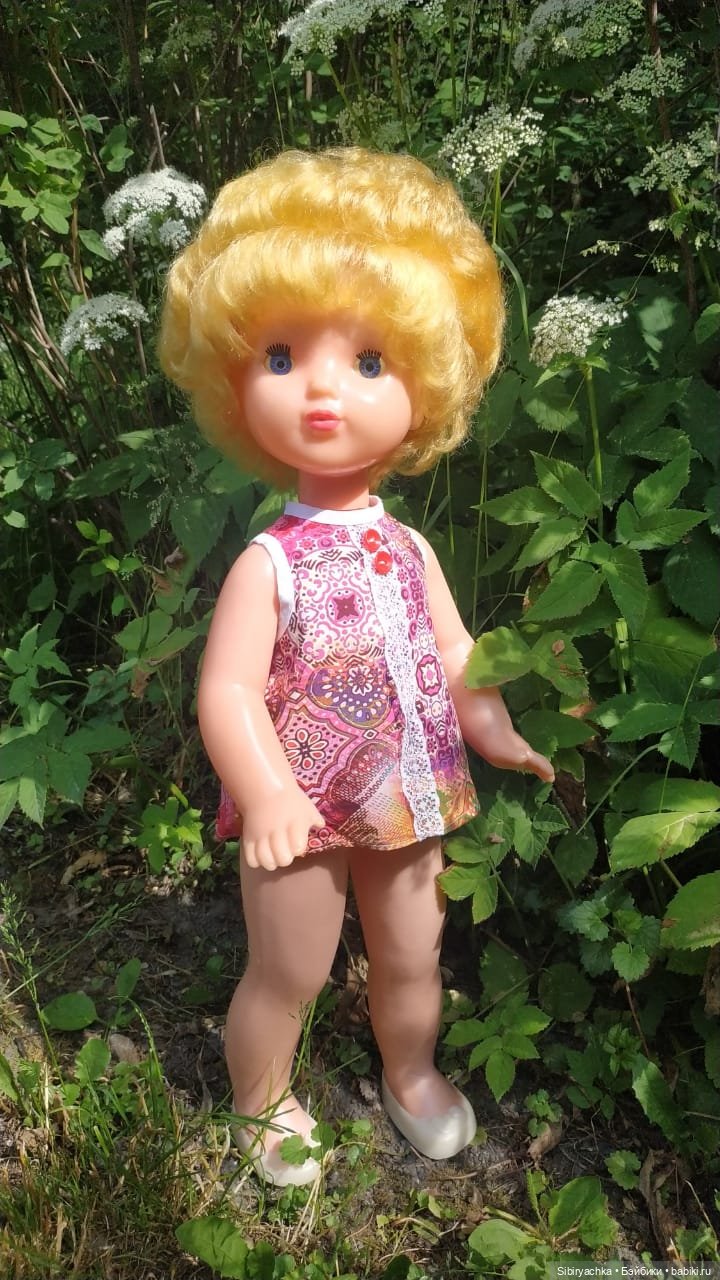 Валечка на прогулке — Советские винтажные куклы (СССР): Ленигрушка (фото 7)