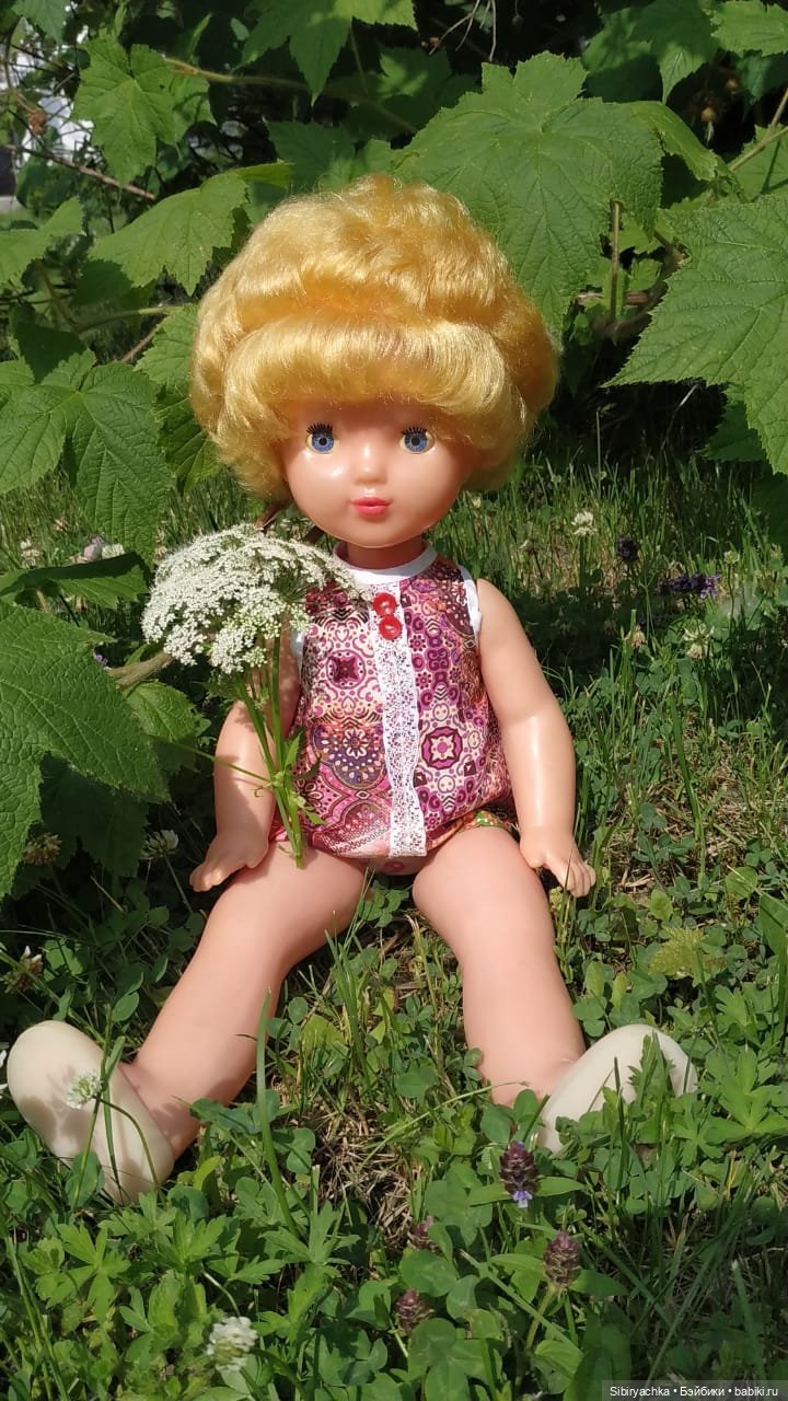 Валечка на прогулке — Советские винтажные куклы (СССР): Ленигрушка (фото 10)