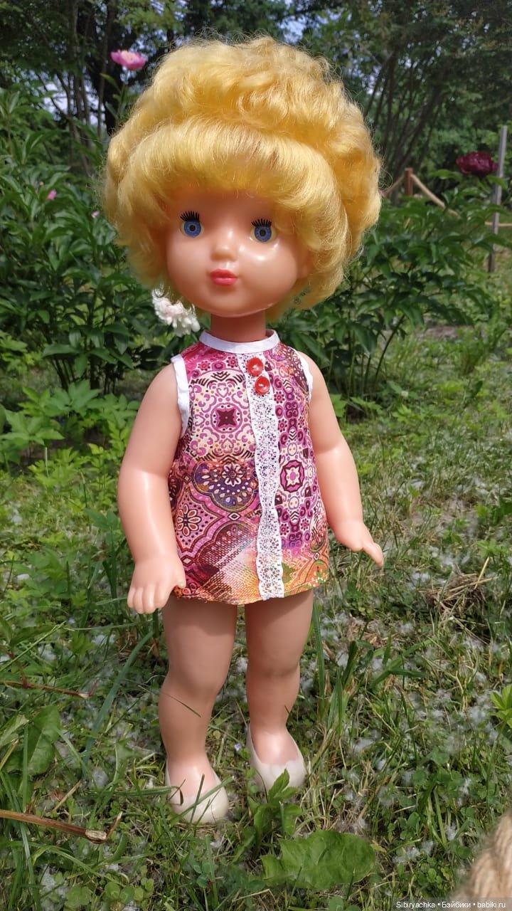 Валечка на прогулке — Советские винтажные куклы (СССР): Ленигрушка