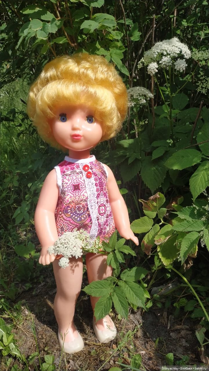 Валечка на прогулке — Советские винтажные куклы (СССР): Ленигрушка (фото 8)