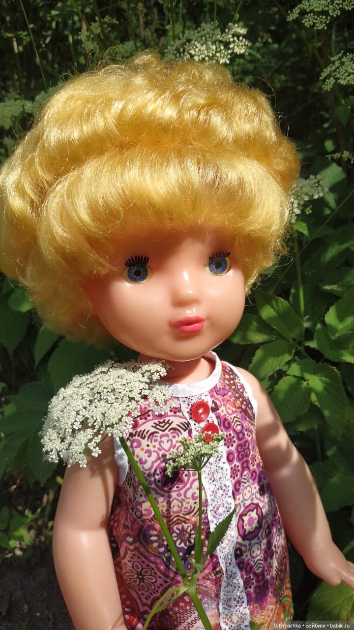 Валечка на прогулке — Советские винтажные куклы (СССР): Ленигрушка (фото 9)