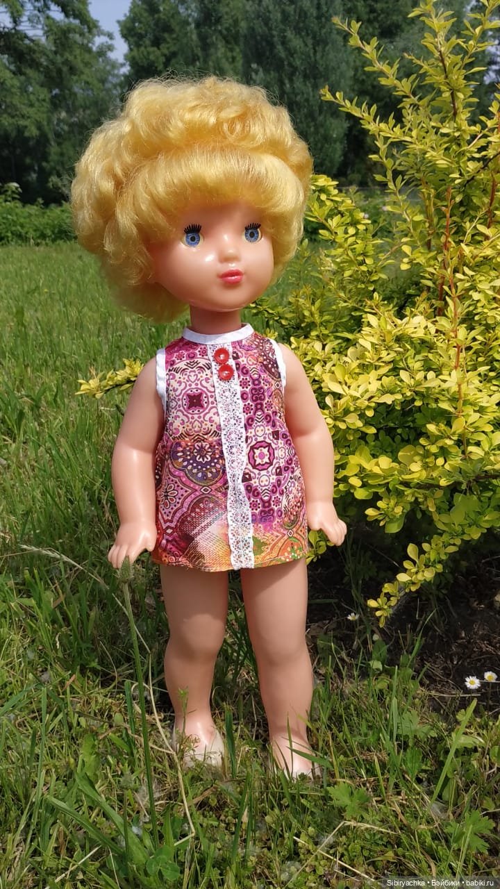 Валечка на прогулке — Советские винтажные куклы (СССР): Ленигрушка