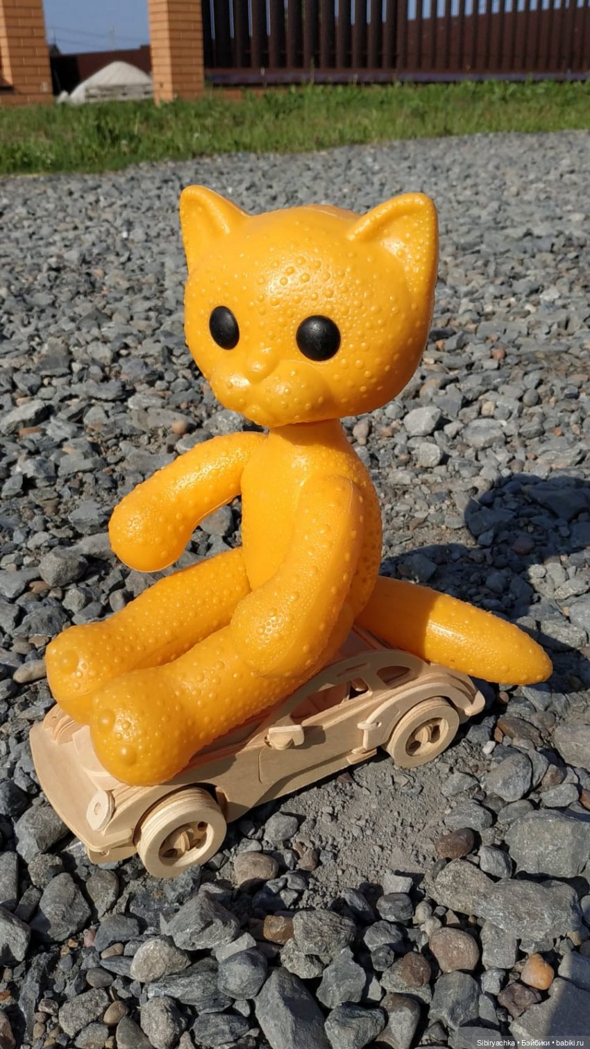 Кошечка Мурочка — Игрушки СССР и советского детства: резиновые