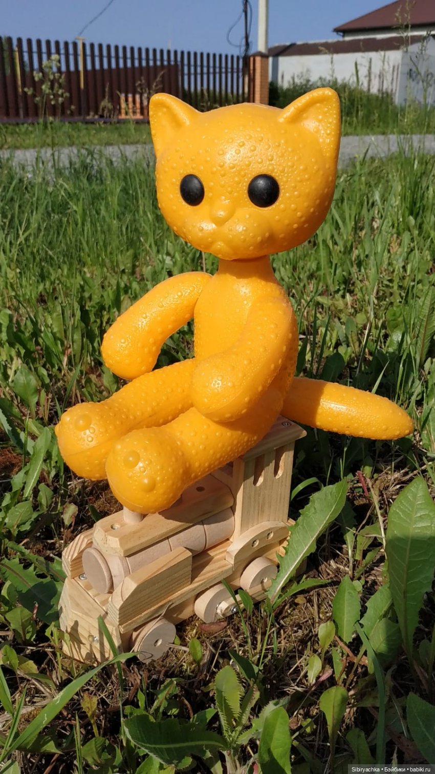 Кошечка Мурочка — Игрушки СССР и советского детства: резиновые