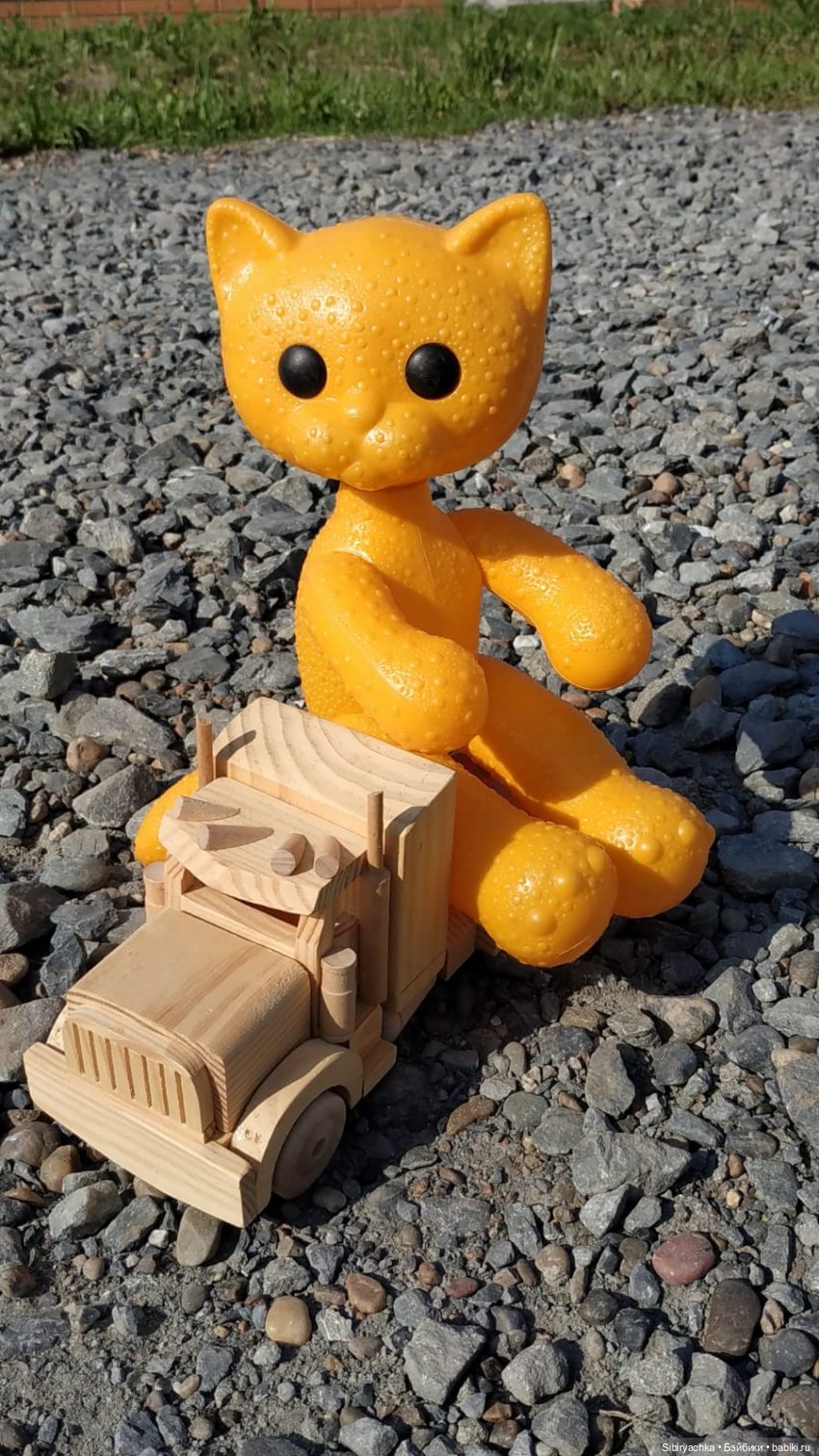 Кошечка Мурочка — Игрушки СССР и советского детства: резиновые