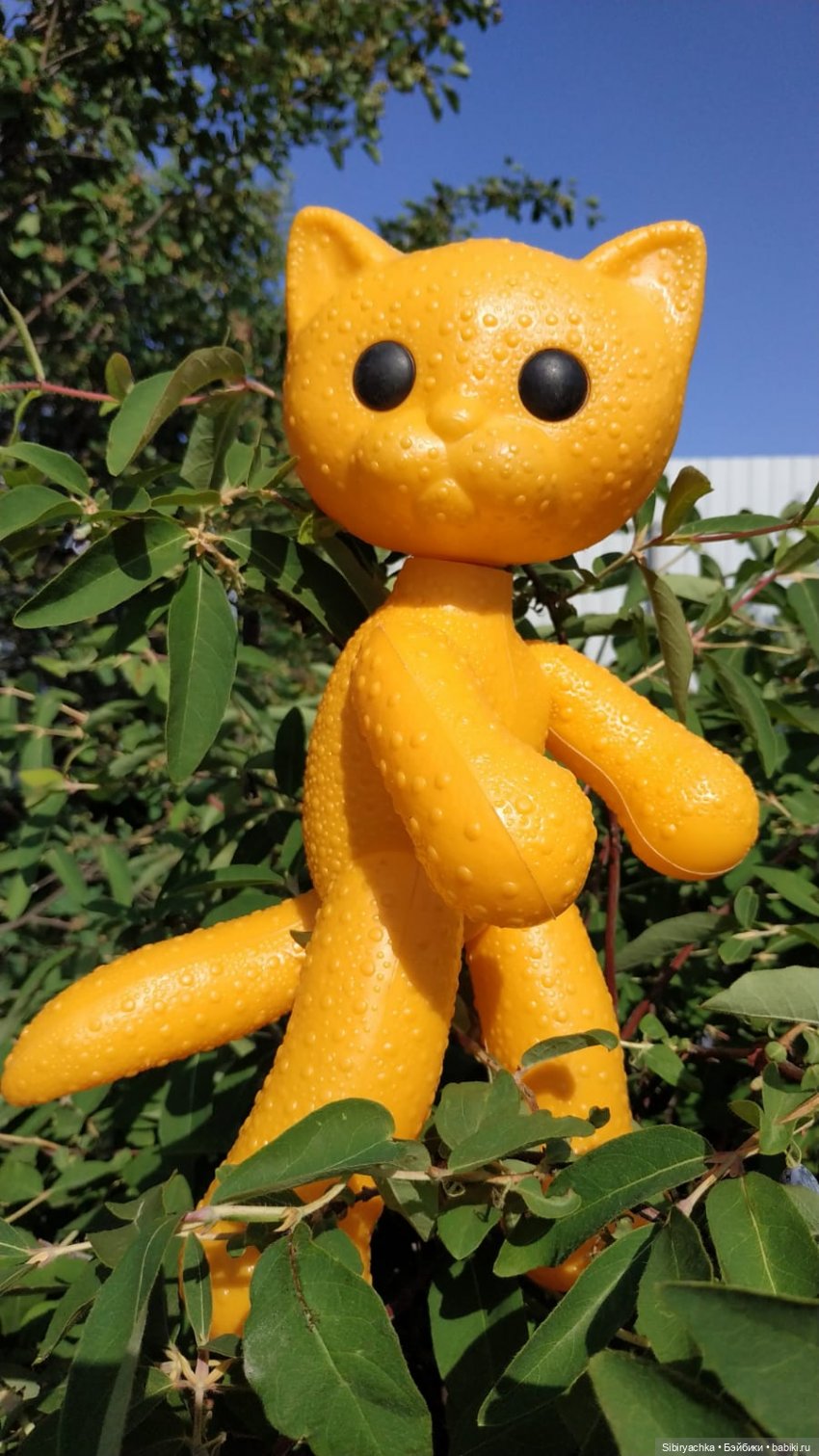 Кошечка Мурочка — Игрушки СССР и советского детства: резиновые