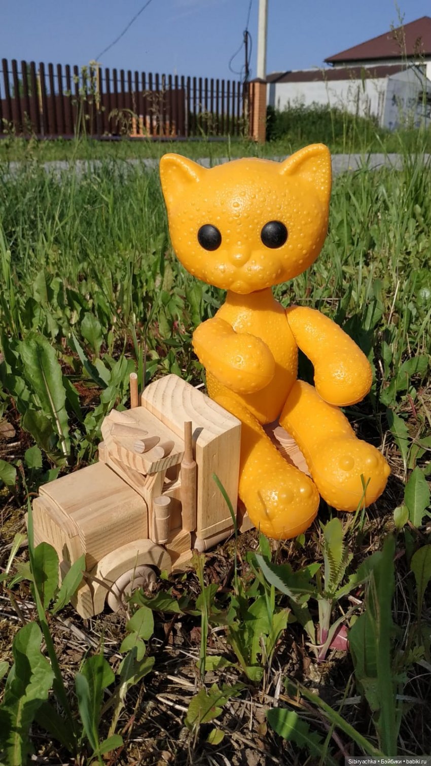 Кошечка Мурочка — Игрушки СССР и советского детства: резиновые