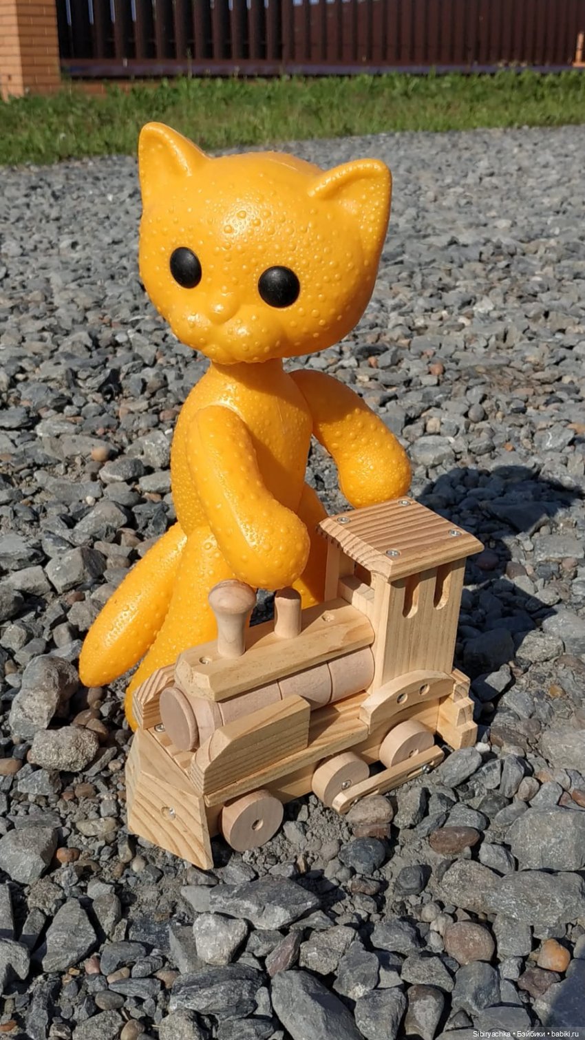 Кошечка Мурочка — Игрушки СССР и советского детства: резиновые