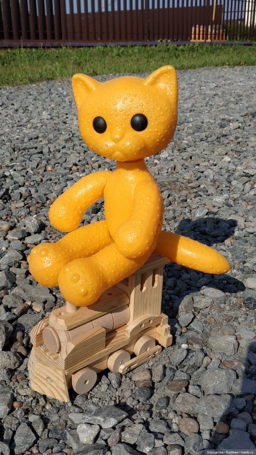 Кошечка Мурочка — Игрушки СССР и советского детства: резиновые