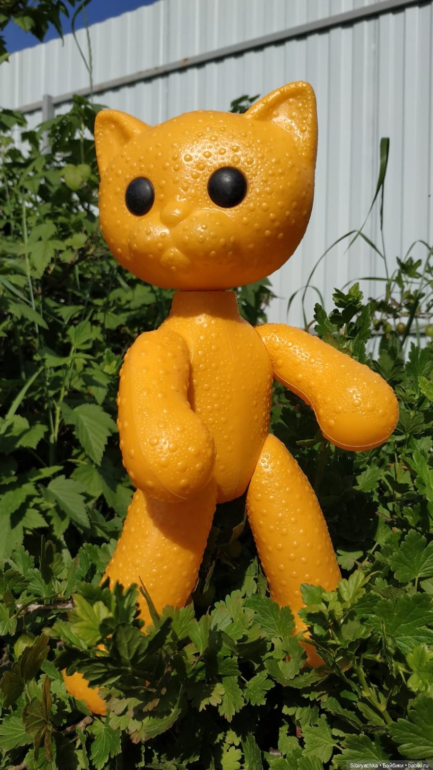 Кошечка Мурочка — Игрушки СССР и советского детства: резиновые