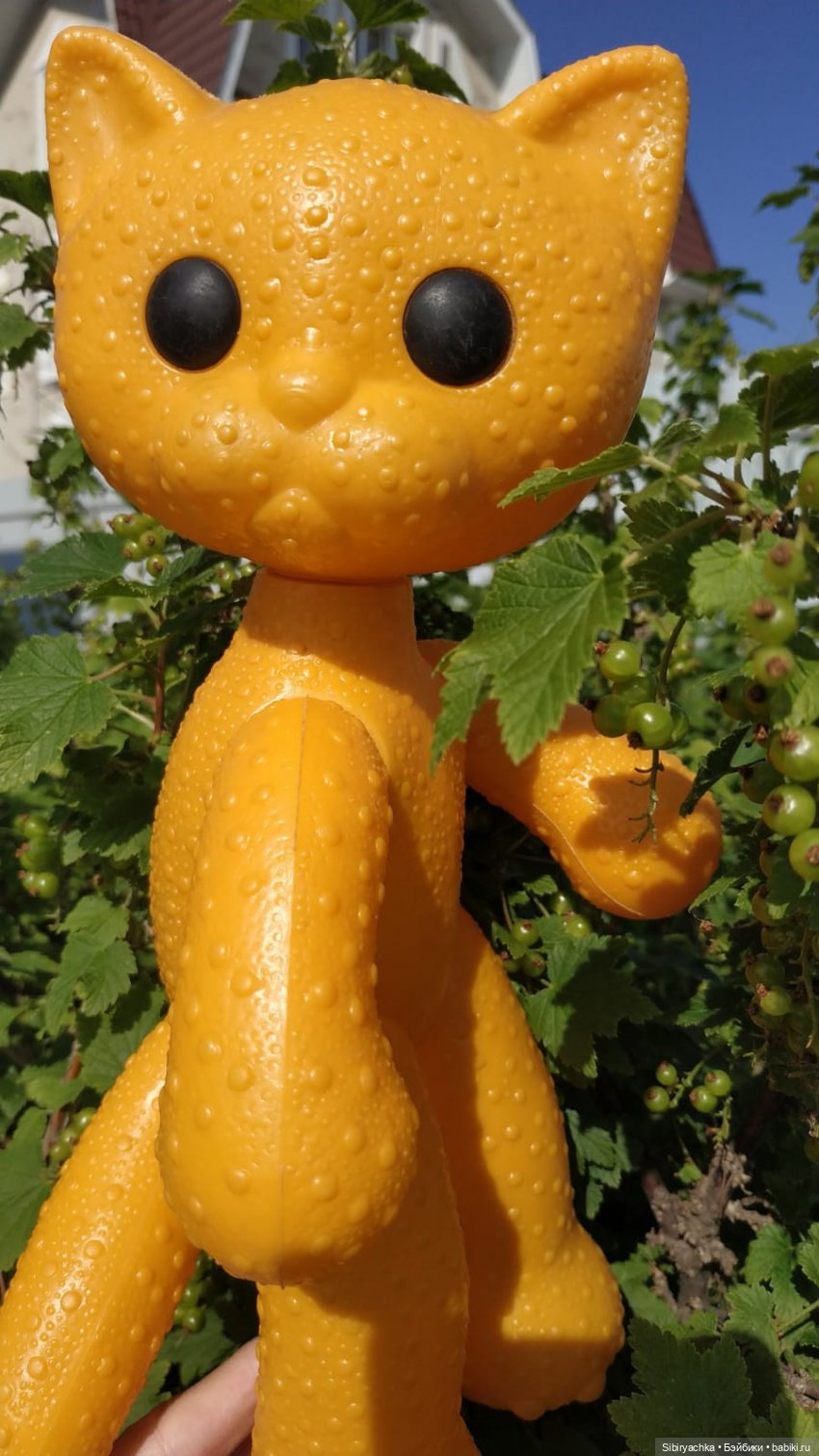 Кошечка Мурочка — Игрушки СССР и советского детства: резиновые (фото 7)