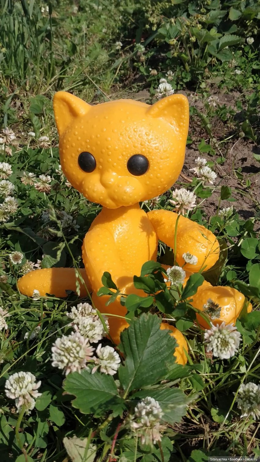 Кошечка Мурочка — Игрушки СССР и советского детства: резиновые (фото 4)