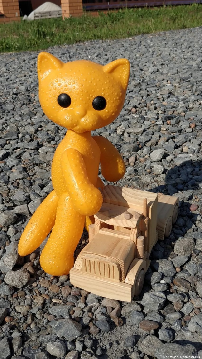 Кошечка Мурочка — Игрушки СССР и советского детства: резиновые