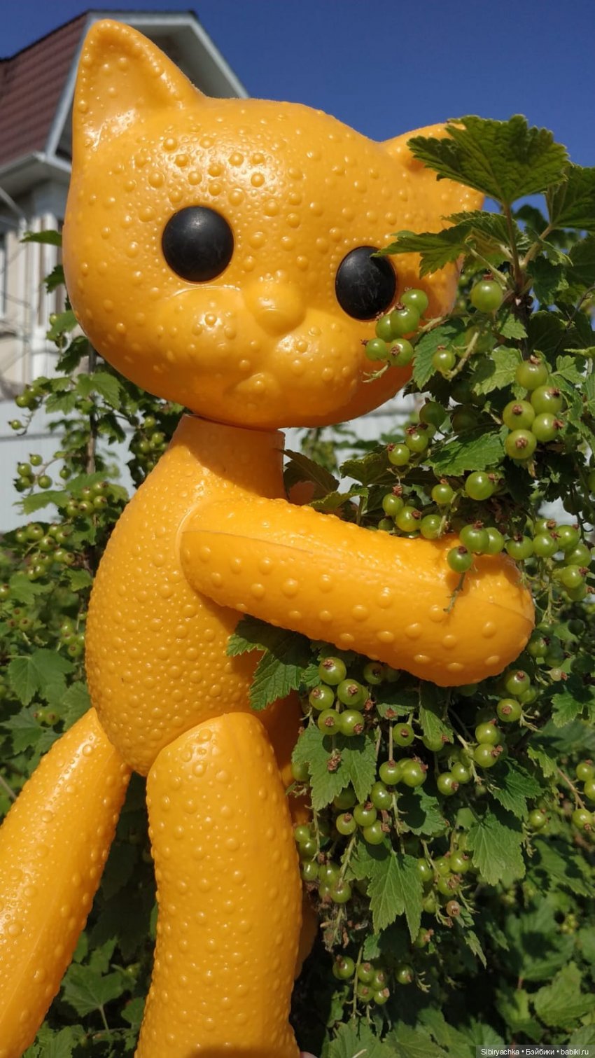 Кошечка Мурочка — Игрушки СССР и советского детства: резиновые (фото 8)