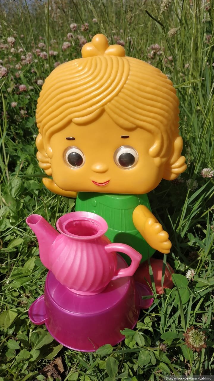 Топотушка Дуняша — Игрушки СССР и советского детства: резиновые