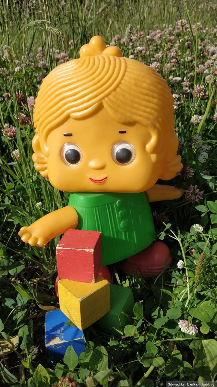 Топотушка Дуняша — Игрушки СССР и советского детства: резиновые