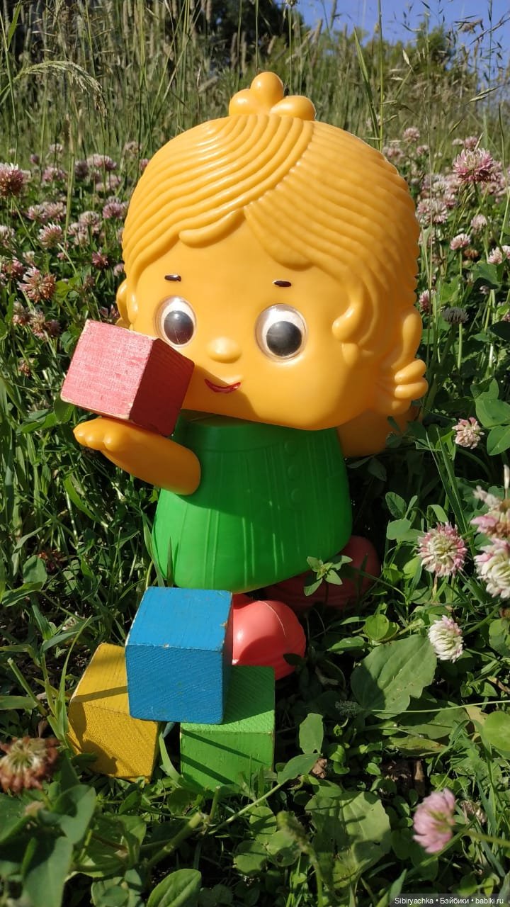 Топотушка Дуняша — Игрушки СССР и советского детства: резиновые