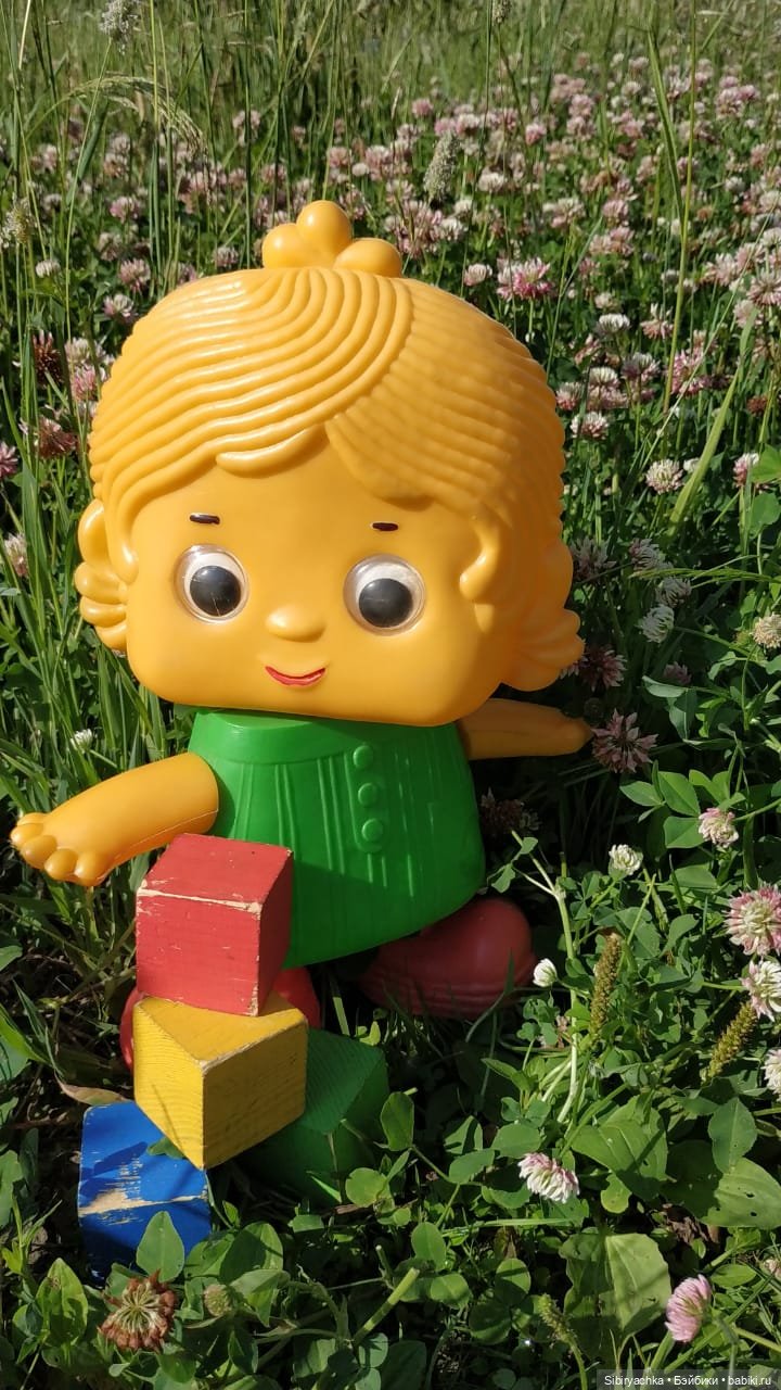 Топотушка Дуняша — Игрушки СССР и советского детства: резиновые (фото 10)