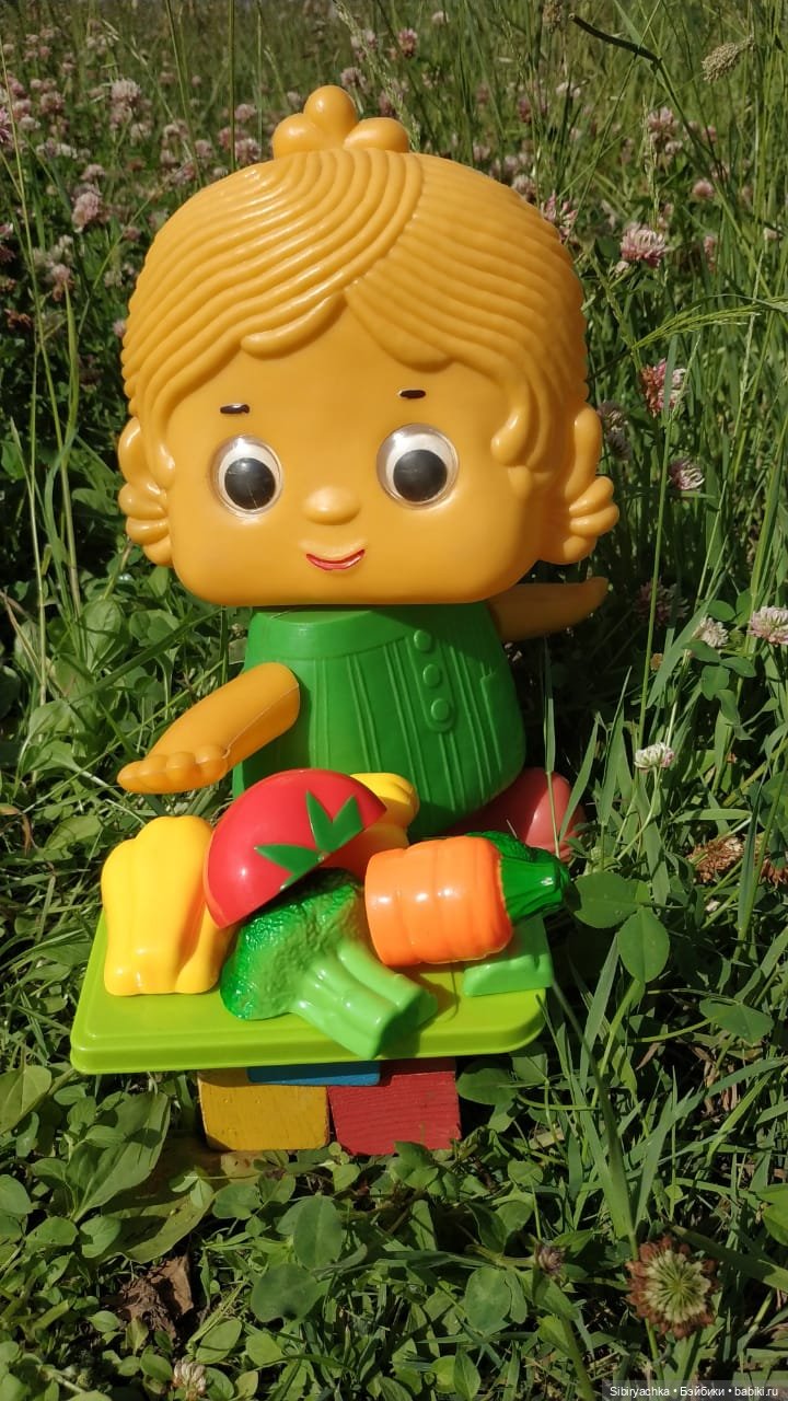 Топотушка Дуняша — Игрушки СССР и советского детства: резиновые