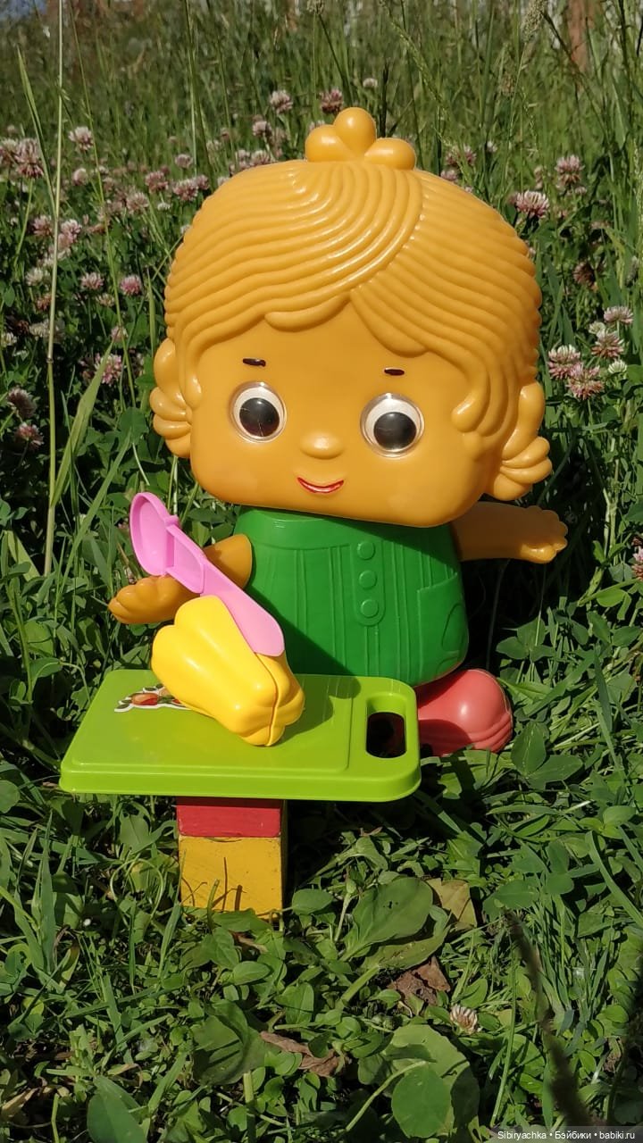 Топотушка Дуняша — Игрушки СССР и советского детства: резиновые