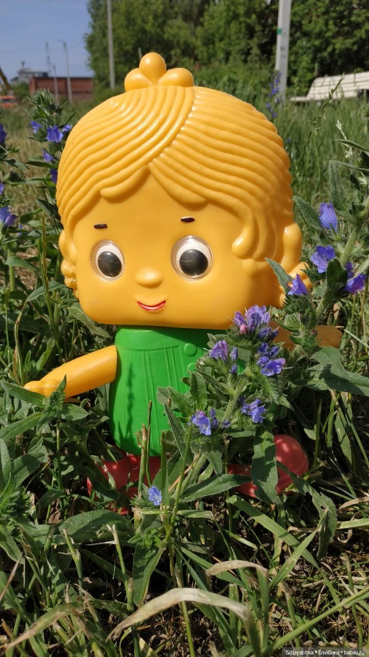 Топотушка Дуняша — Игрушки СССР и советского детства: резиновые