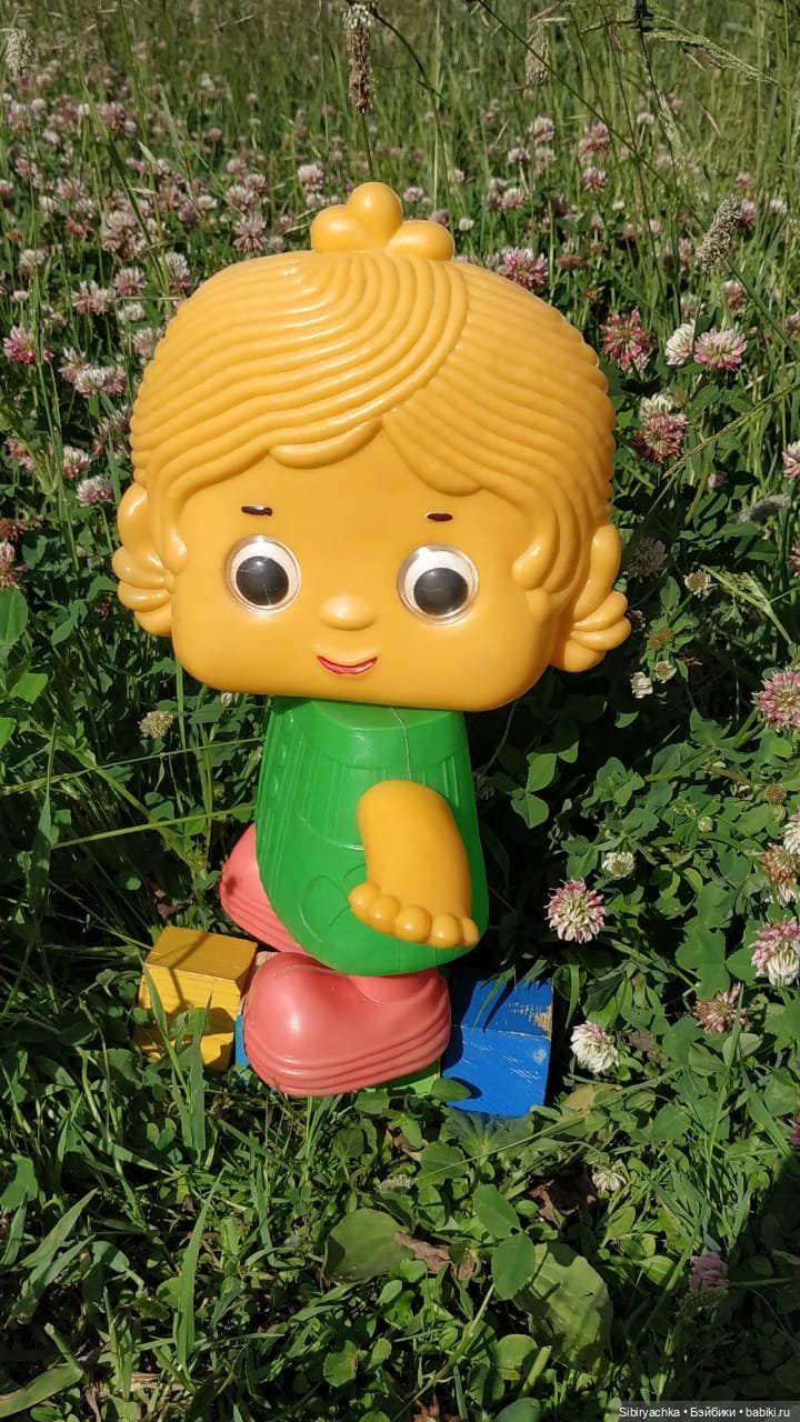 Топотушка Дуняша — Игрушки СССР и советского детства: резиновые