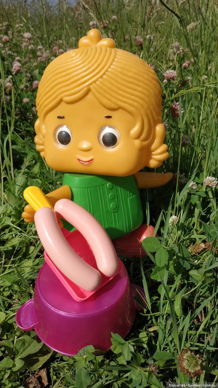 Топотушка Дуняша — Игрушки СССР и советского детства: резиновые