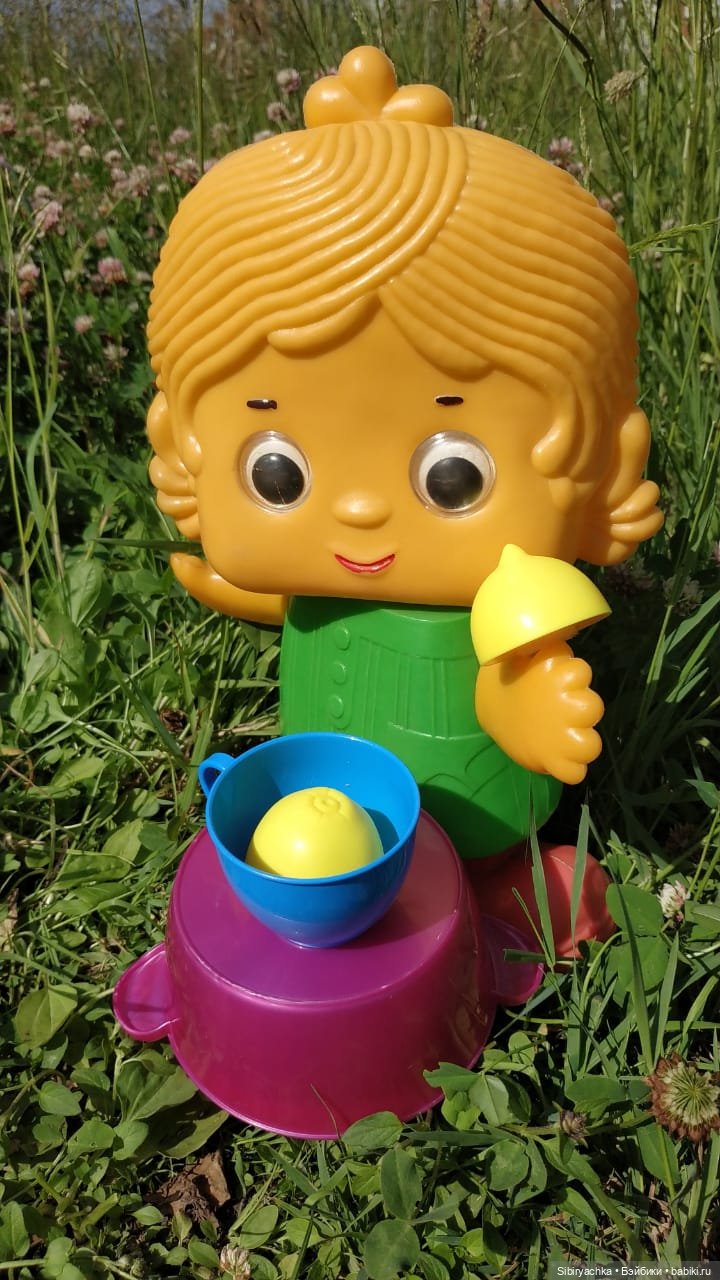 Топотушка Дуняша — Игрушки СССР и советского детства: резиновые