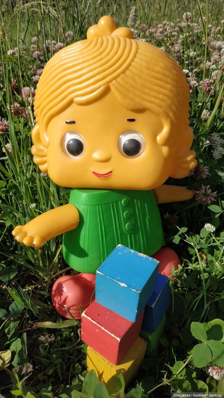 Топотушка Дуняша — Игрушки СССР и советского детства: резиновые