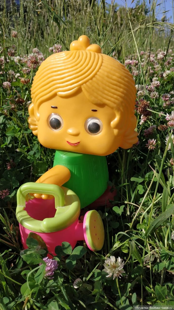 Топотушка Дуняша — Игрушки СССР и советского детства: резиновые