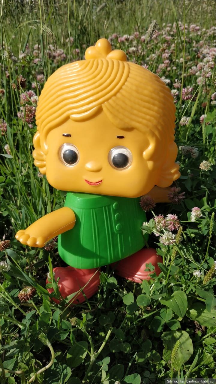 Топотушка Дуняша — Игрушки СССР и советского детства: резиновые (фото 9)