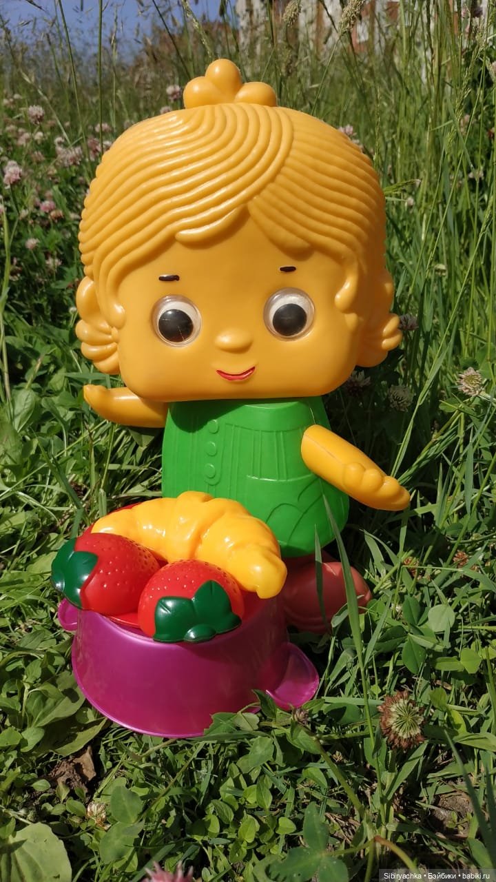 Топотушка Дуняша — Игрушки СССР и советского детства: резиновые