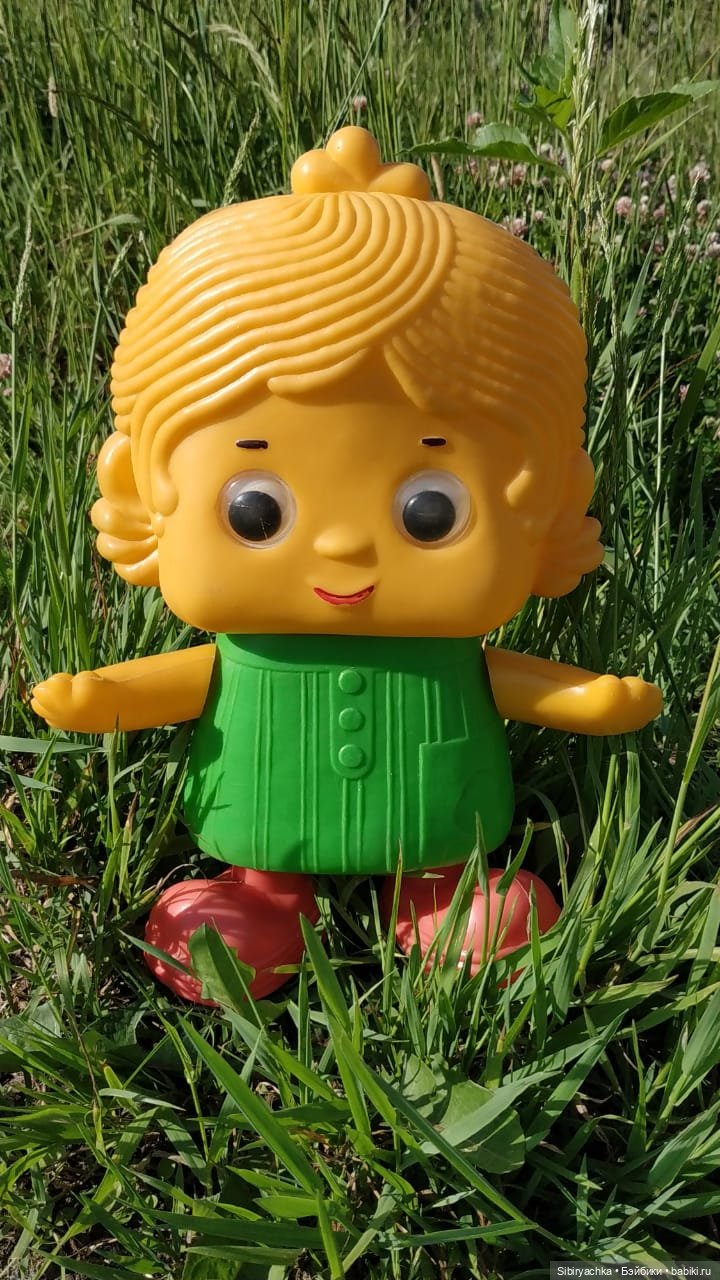 Топотушка Дуняша — Игрушки СССР и советского детства: резиновые (фото 2)