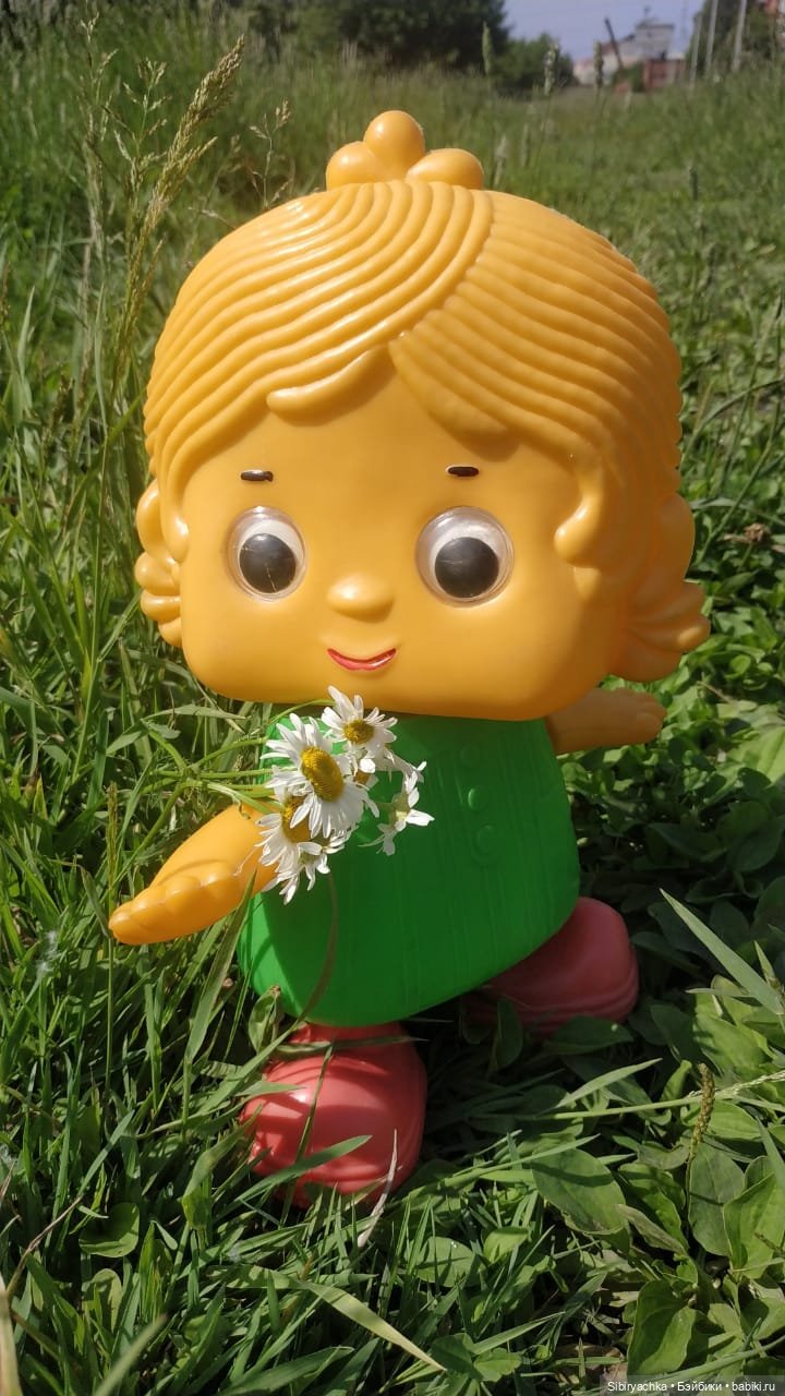 Топотушка Дуняша — Игрушки СССР и советского детства: резиновые