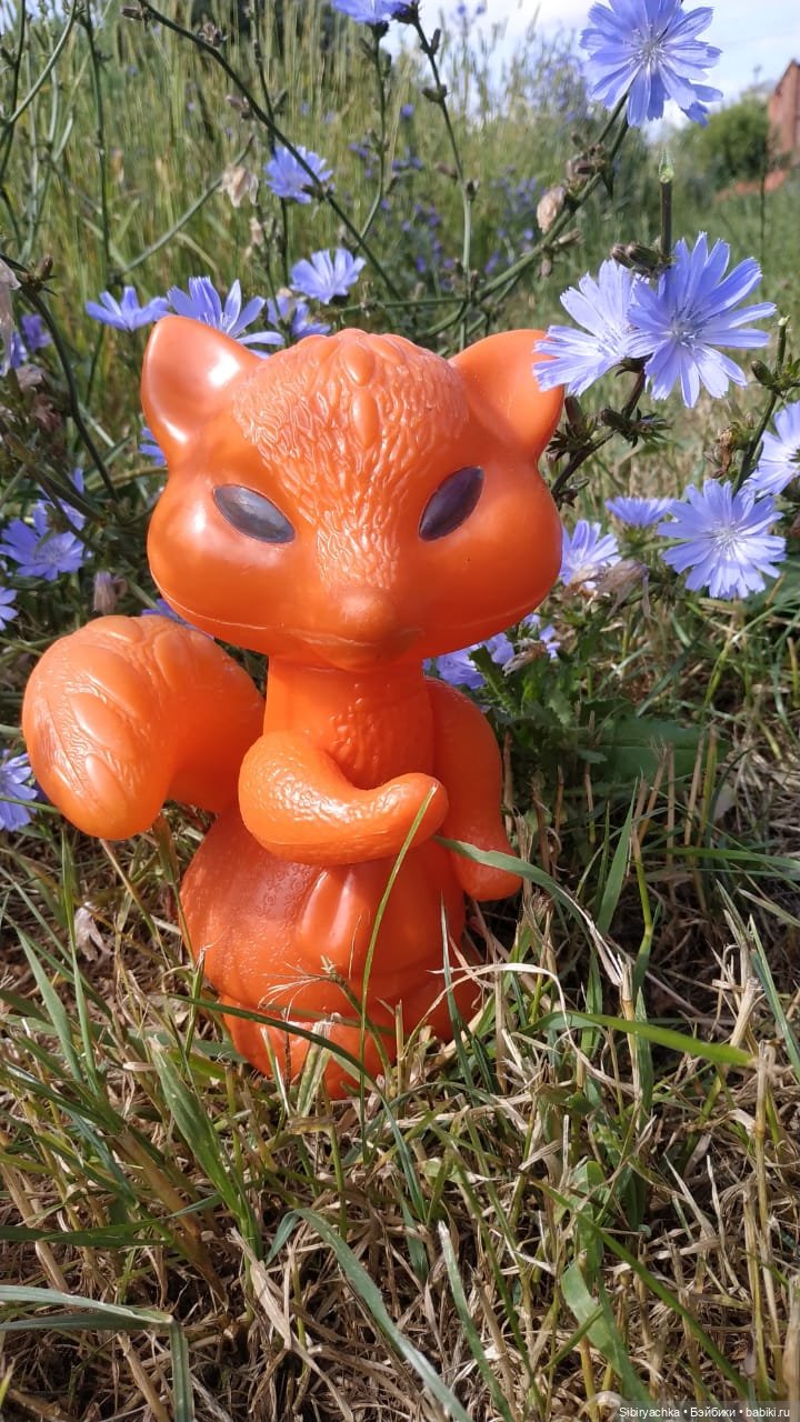 Лисичка-сестричка — Игрушки СССР и советского детства: резиновые