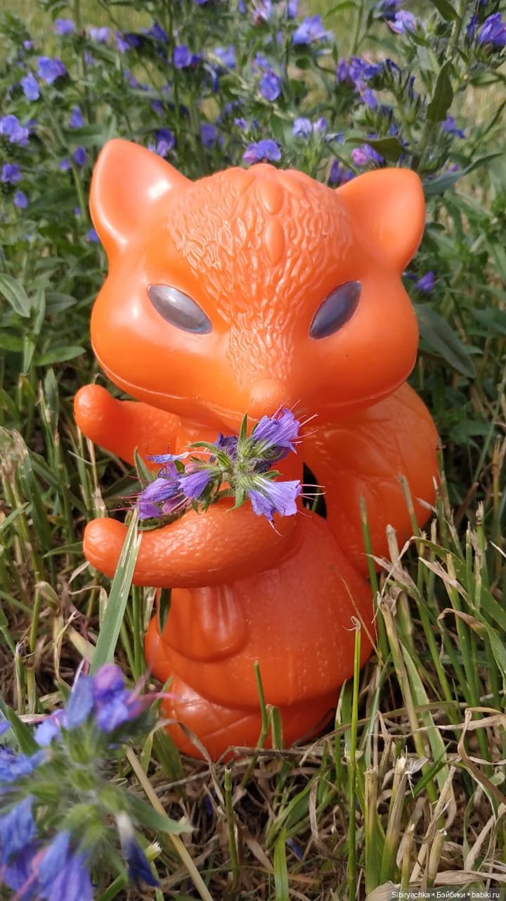 Лисичка-сестричка — Игрушки СССР и советского детства: резиновые