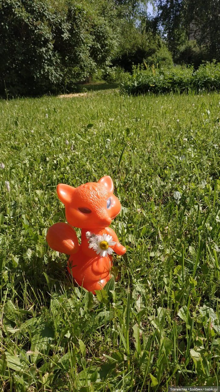 Лисичка-сестричка — Игрушки СССР и советского детства: резиновые