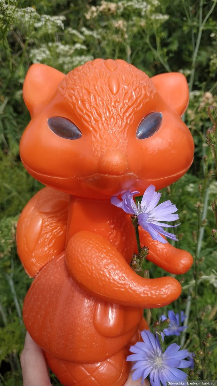 Лисичка-сестричка — Игрушки СССР и советского детства: резиновые (фото 10)