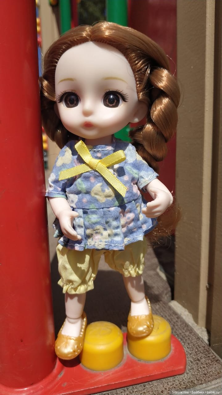 Глаша на прогулке — Игровые куклы разных производителей (Разное): редкие бренды