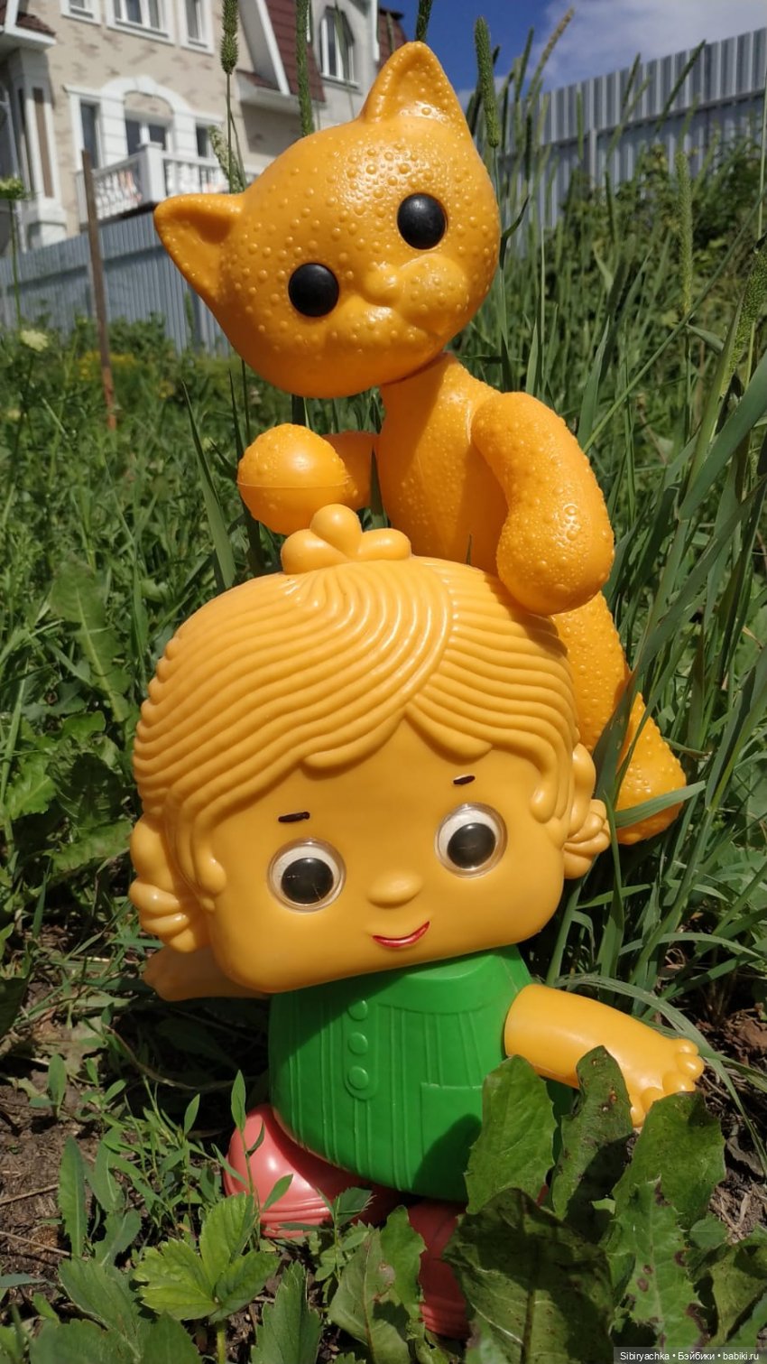 Беззаботное лето Дуняши и кошечки Мурочки