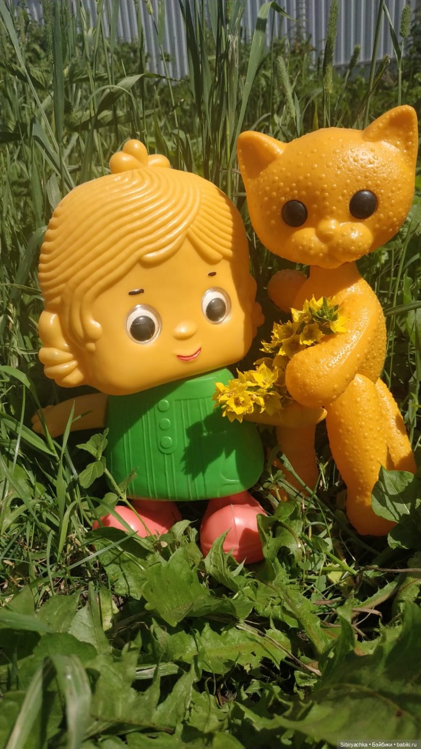 Беззаботное лето Дуняши и кошечки Мурочки